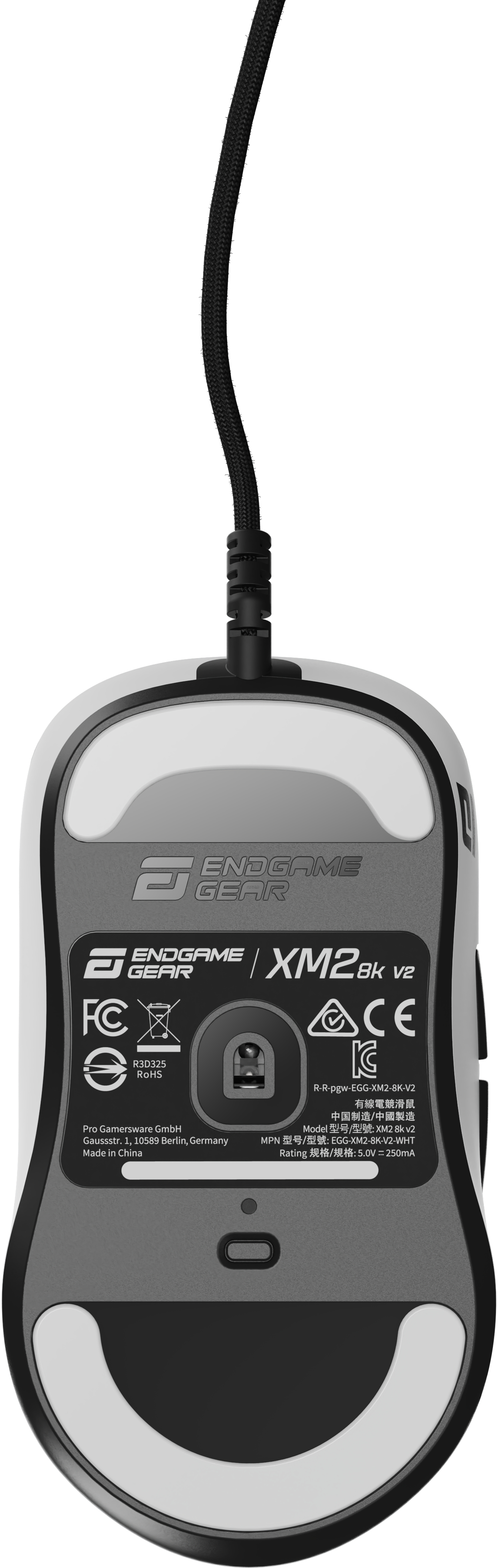 Endgame Gear - Ratón Gaming Endgame Gear XM2 8k V2 - Blanco