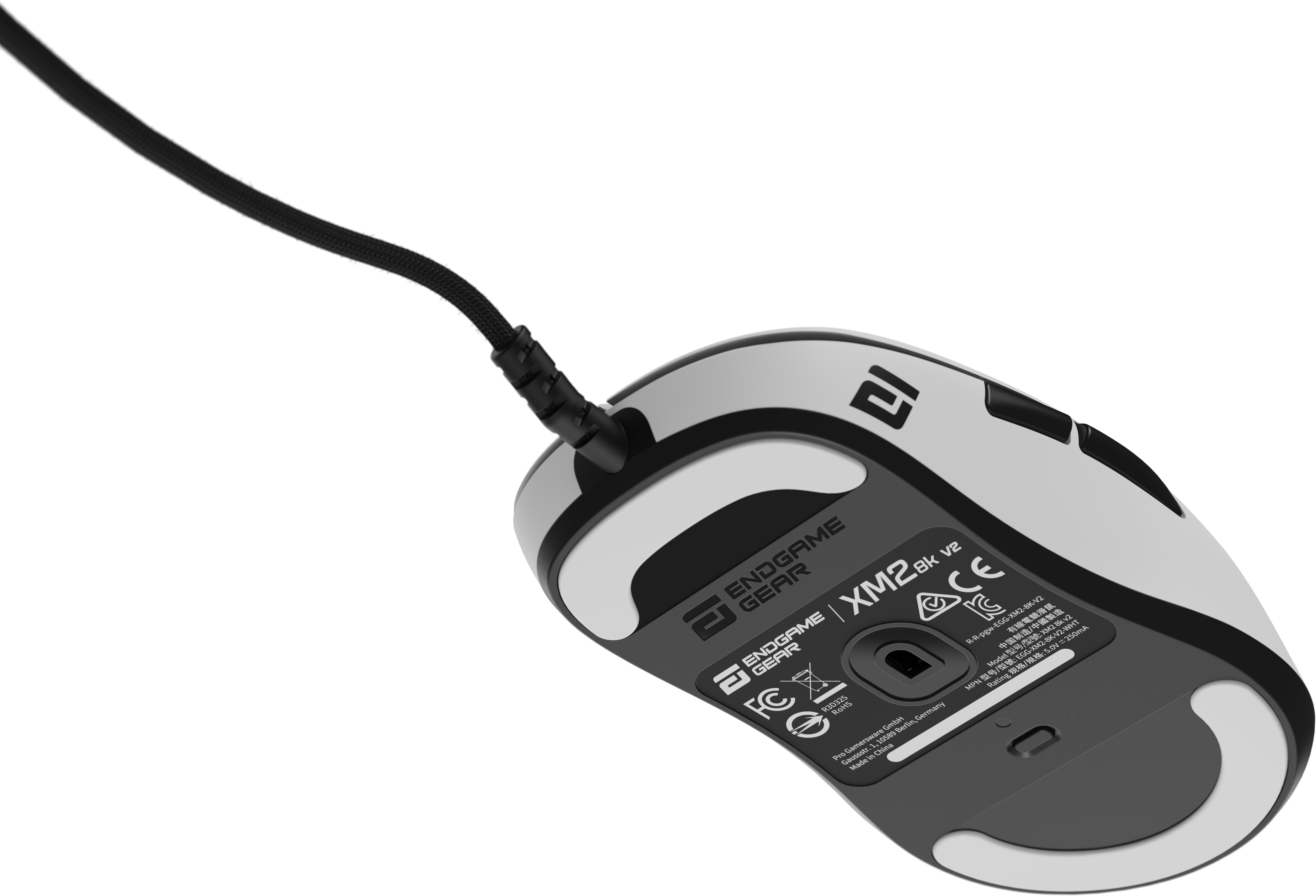 Endgame Gear - Ratón Gaming Endgame Gear XM2 8k V2 - Blanco
