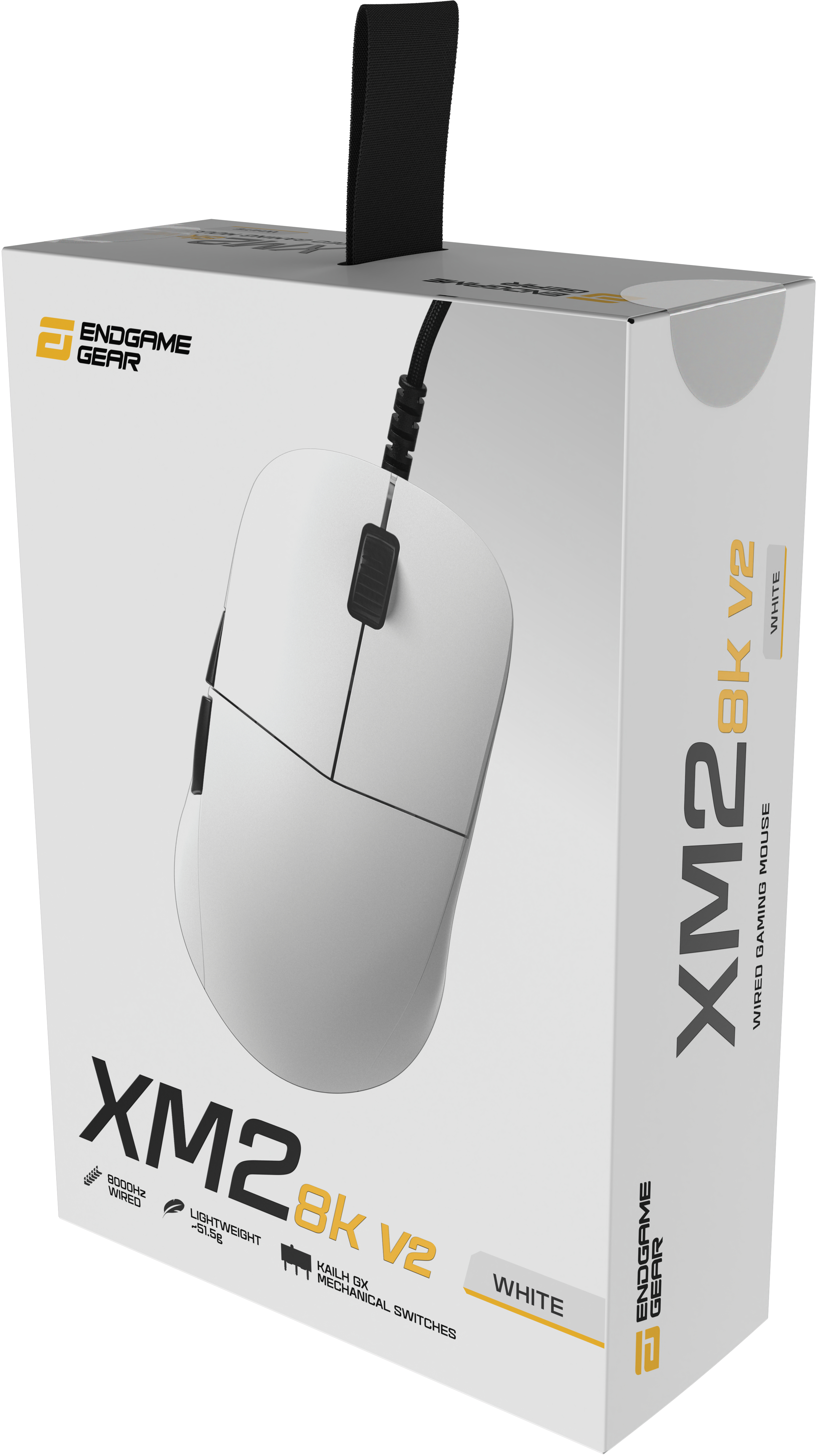 Endgame Gear - Ratón Gaming Endgame Gear XM2 8k V2 - Blanco
