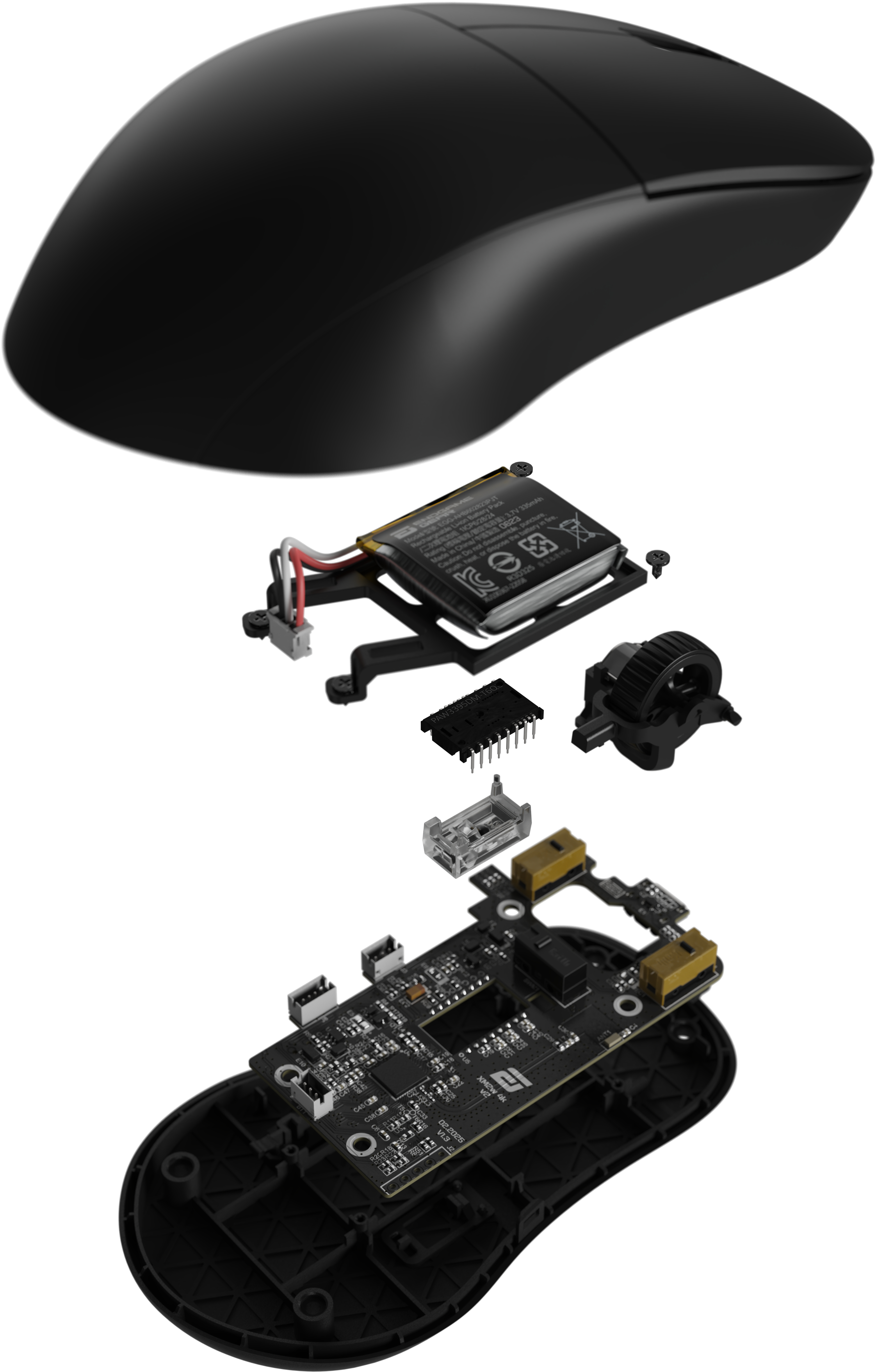 Endgame Gear - Ratón Gaming Endgame Gear XM2w 4k V2 Wireless - Negro