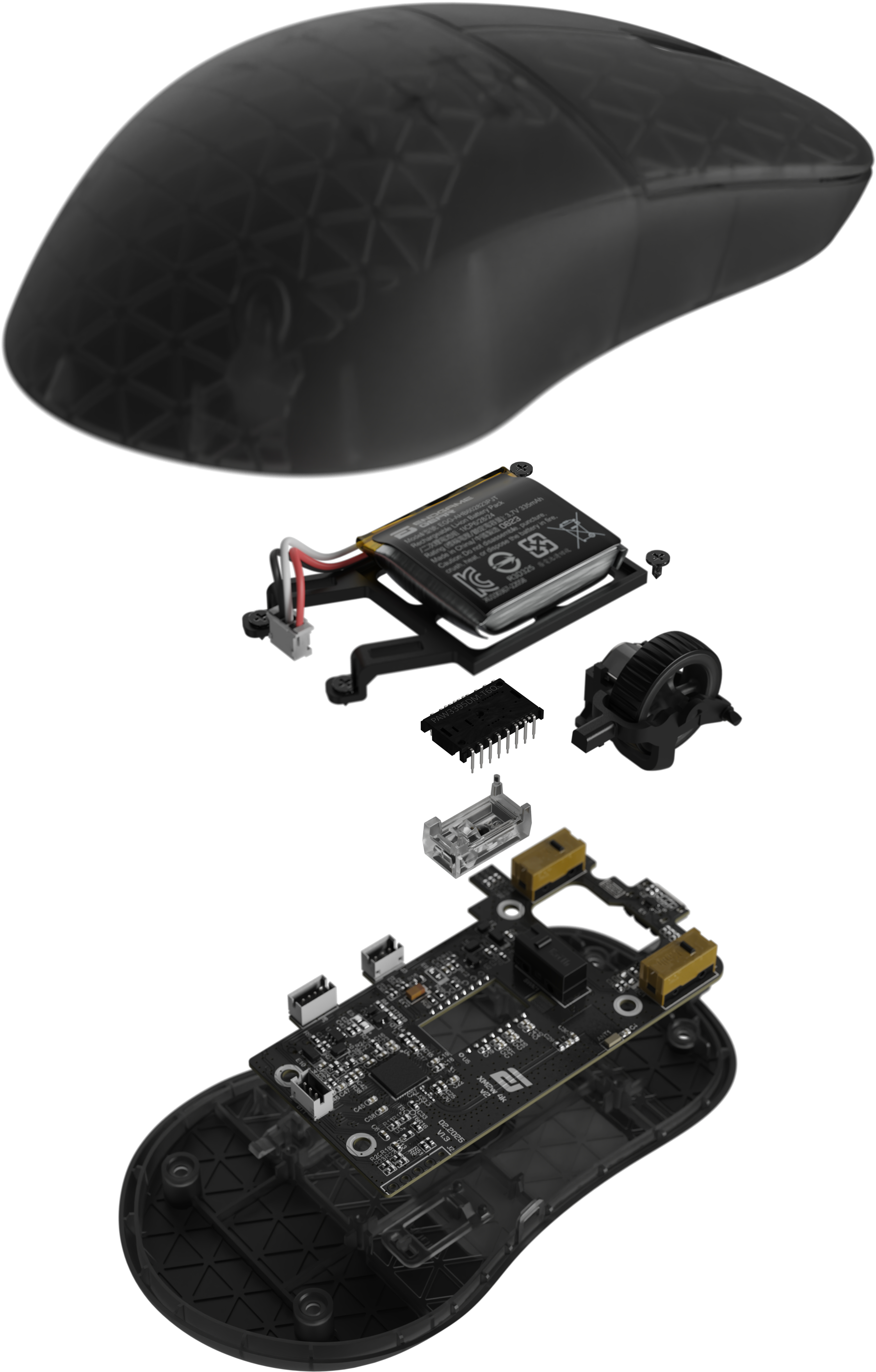 Endgame Gear - Ratón Gaming Endgame Gear XM2w 4k V2 Wireless - Dark Frost