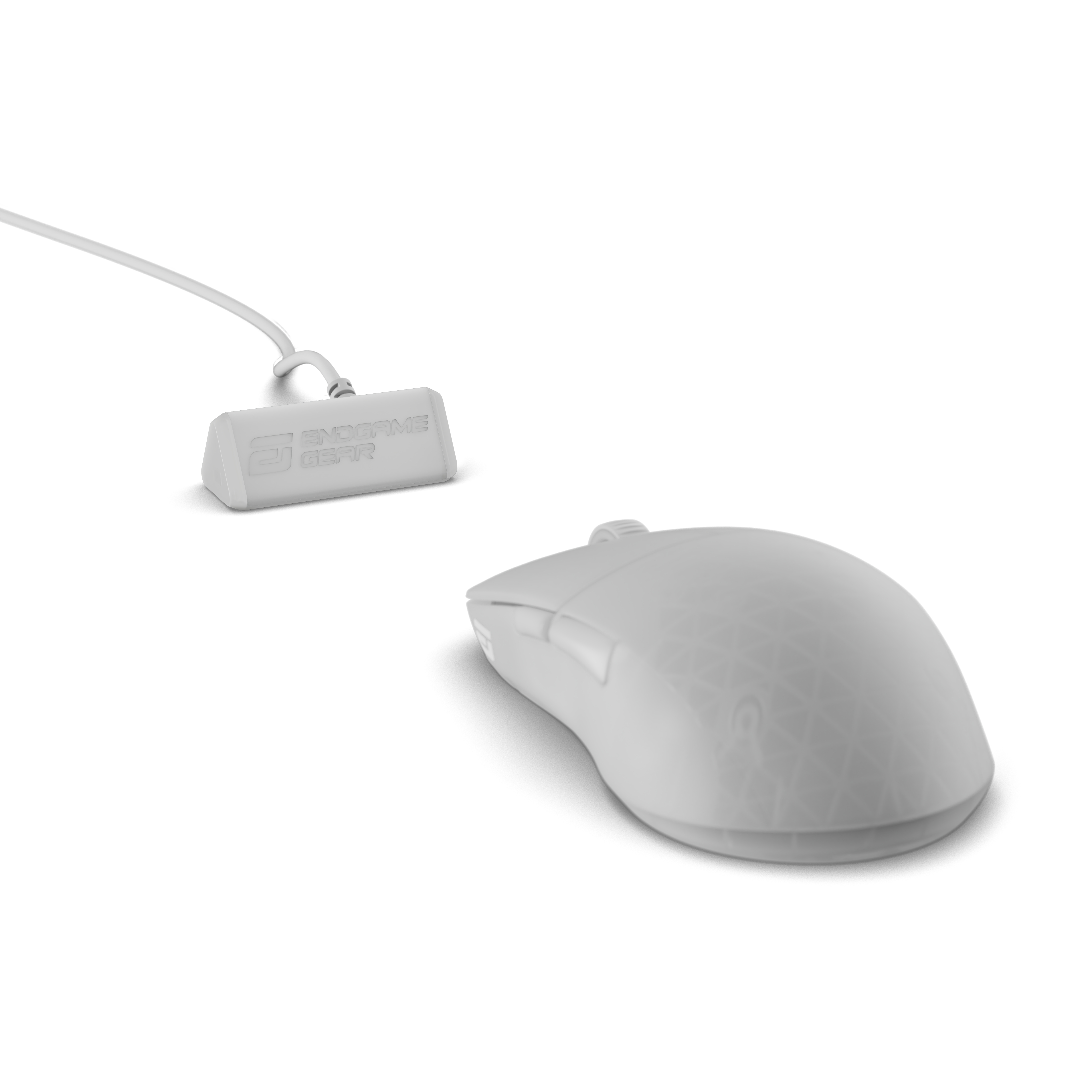 Endgame Gear - Ratón Gaming Endgame Gear XM2w 4k V2 Wireless - White Frost