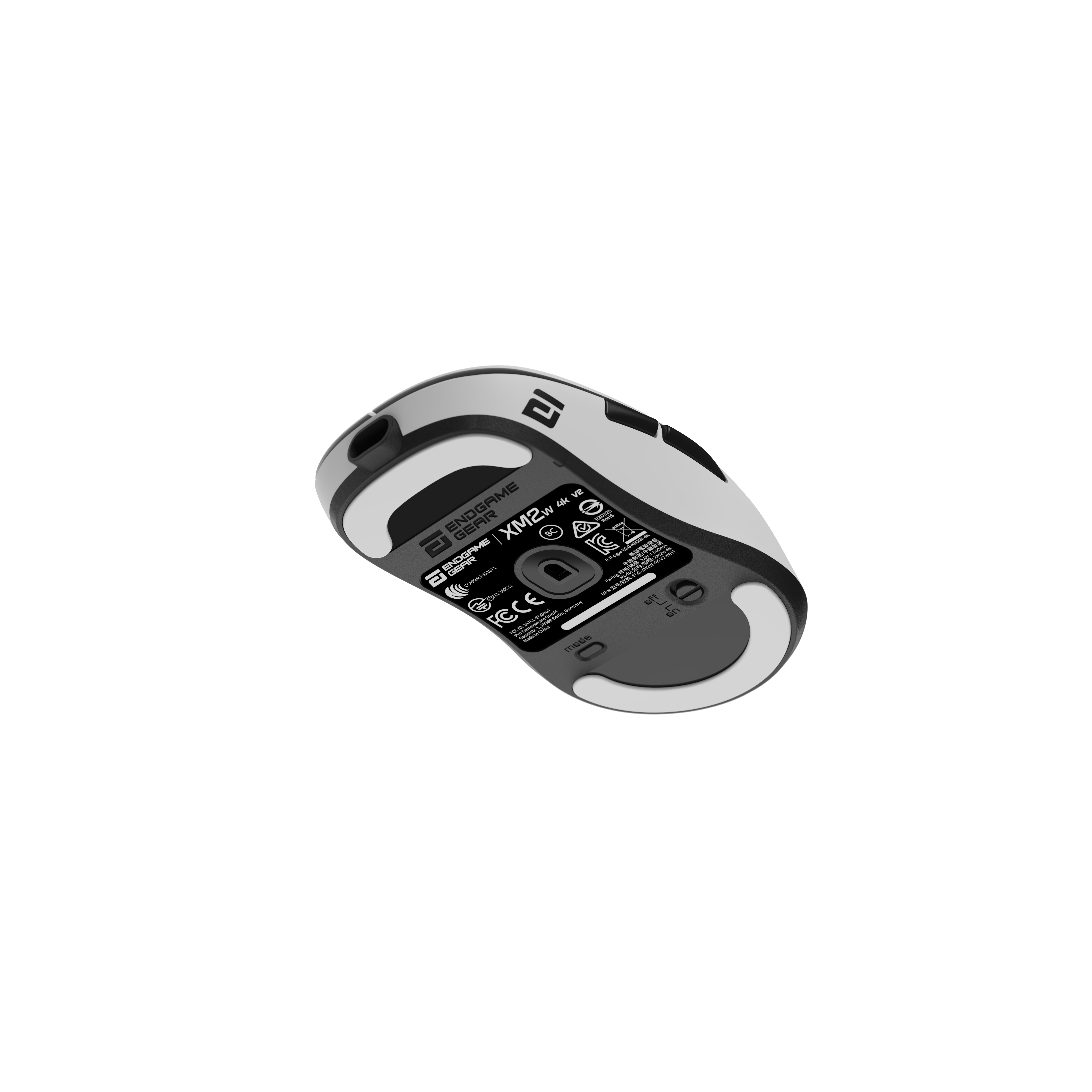 Endgame Gear - Ratón Gaming Endgame Gear XM2w 4k V2 Wireless - Blanco