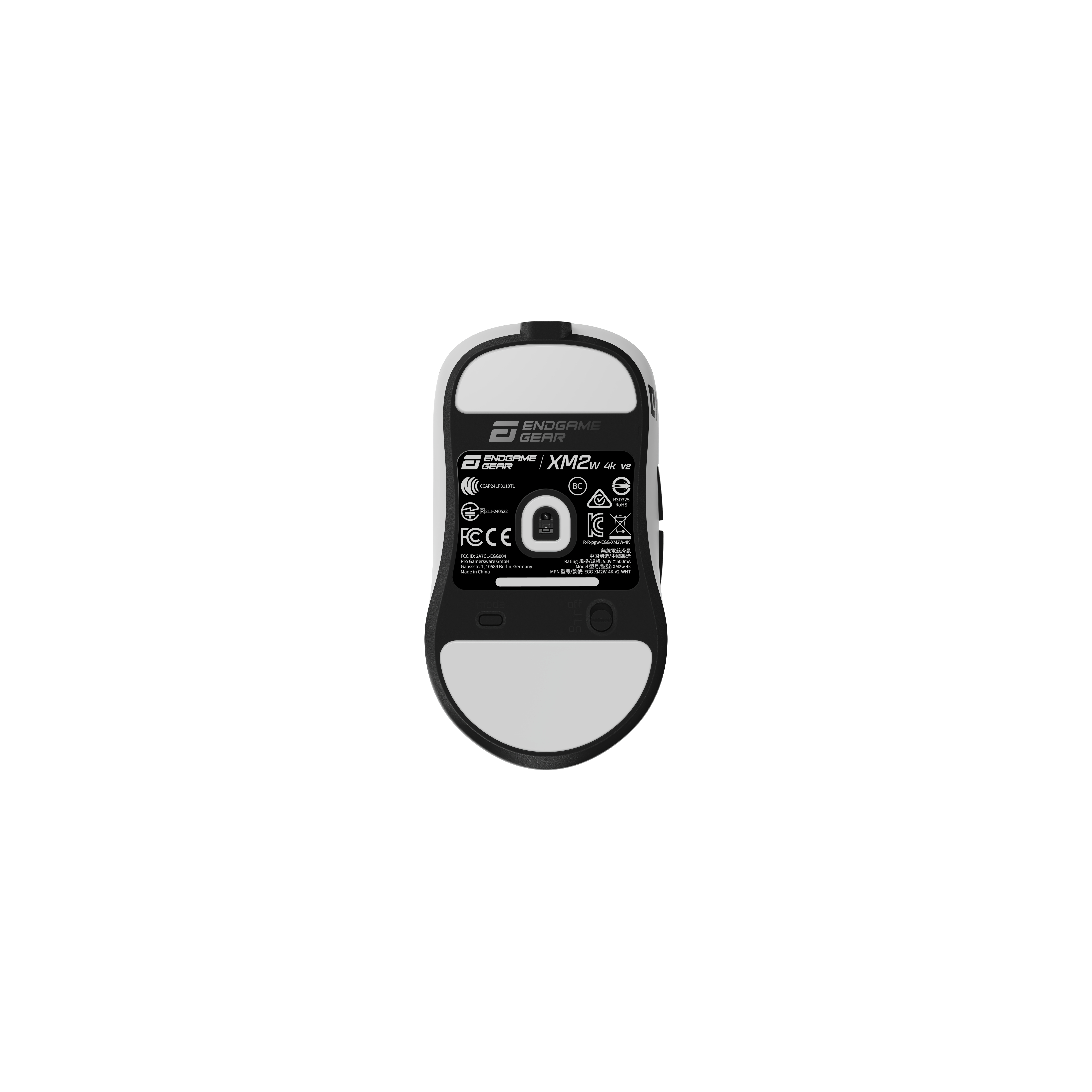 Endgame Gear - Ratón Gaming Endgame Gear XM2w 4k V2 Wireless - Blanco