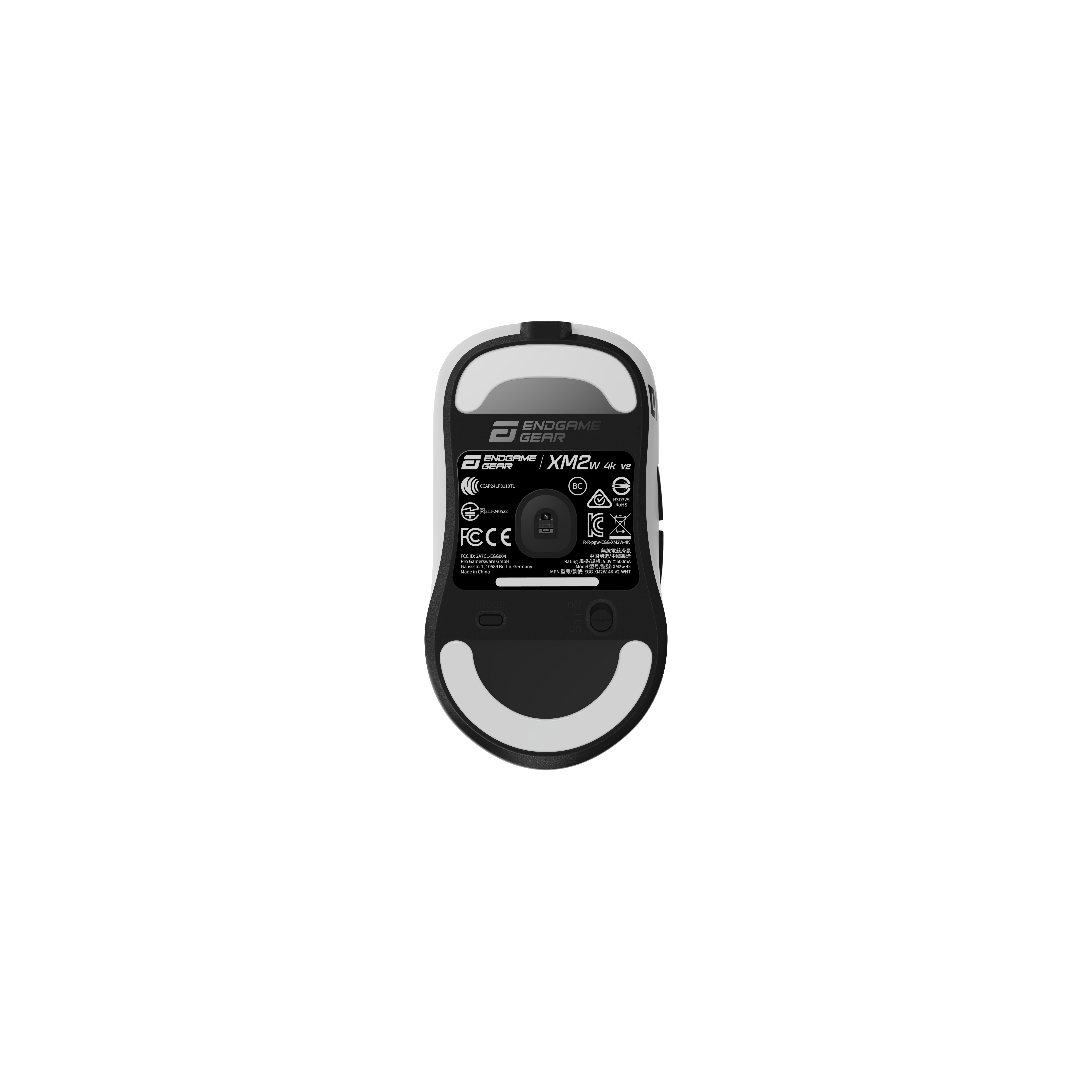 Endgame Gear - Ratón Gaming Endgame Gear XM2w 4k V2 Wireless - Blanco