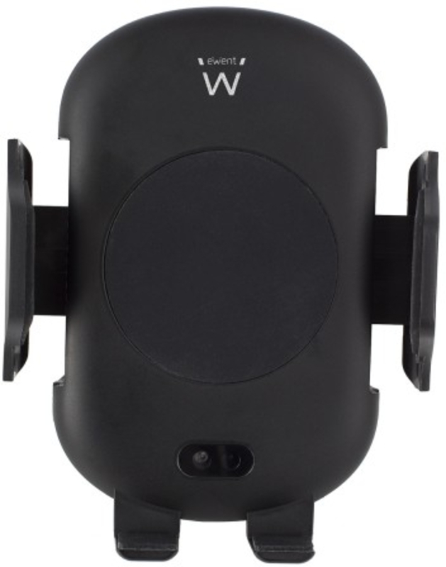 Ewent - Soporte para Carro Ewent c/ Cargador Wireless Qi Negro