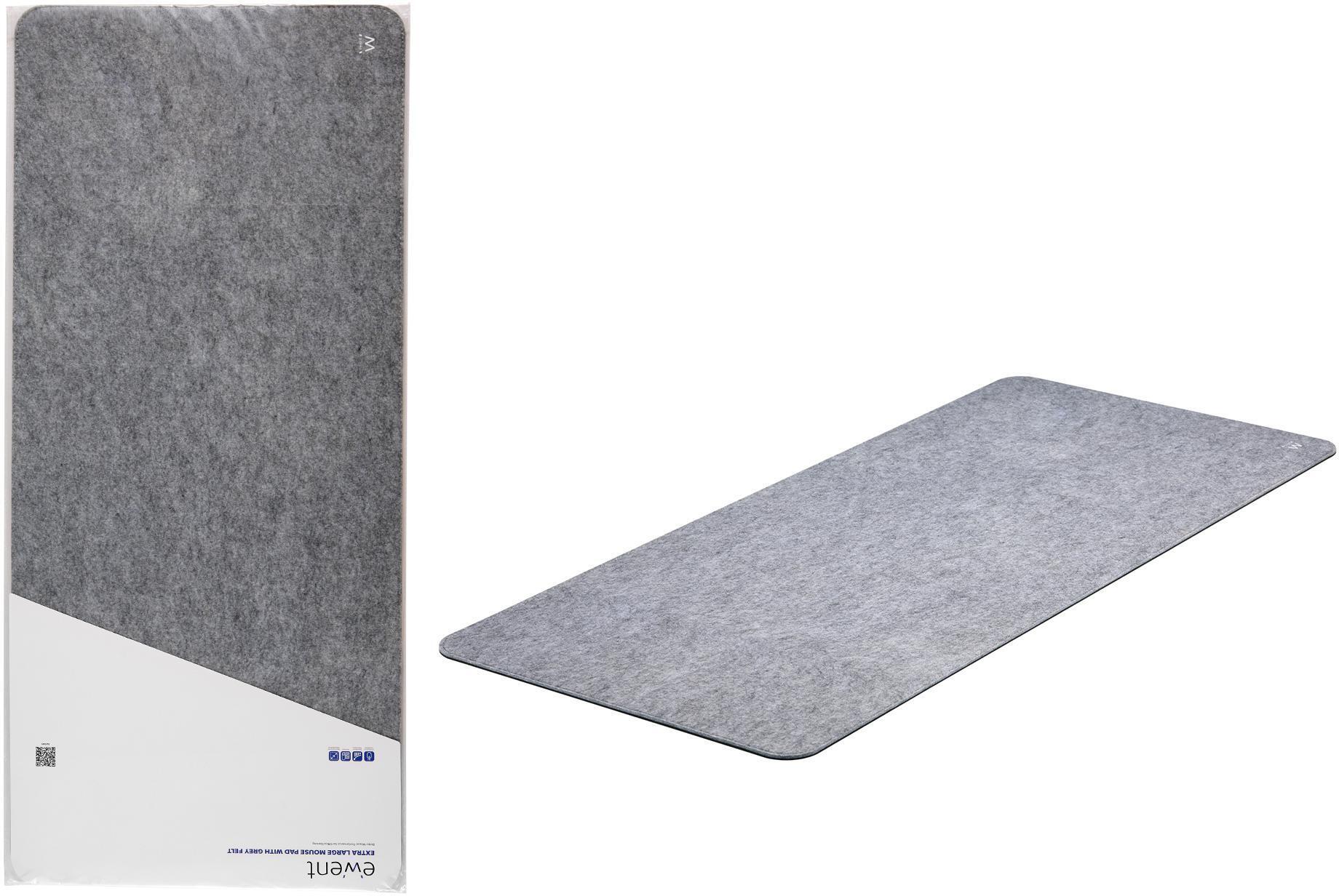 Ewent - Mousepad Ewent EW3185 Office/Gaming XXL Feltro Gris