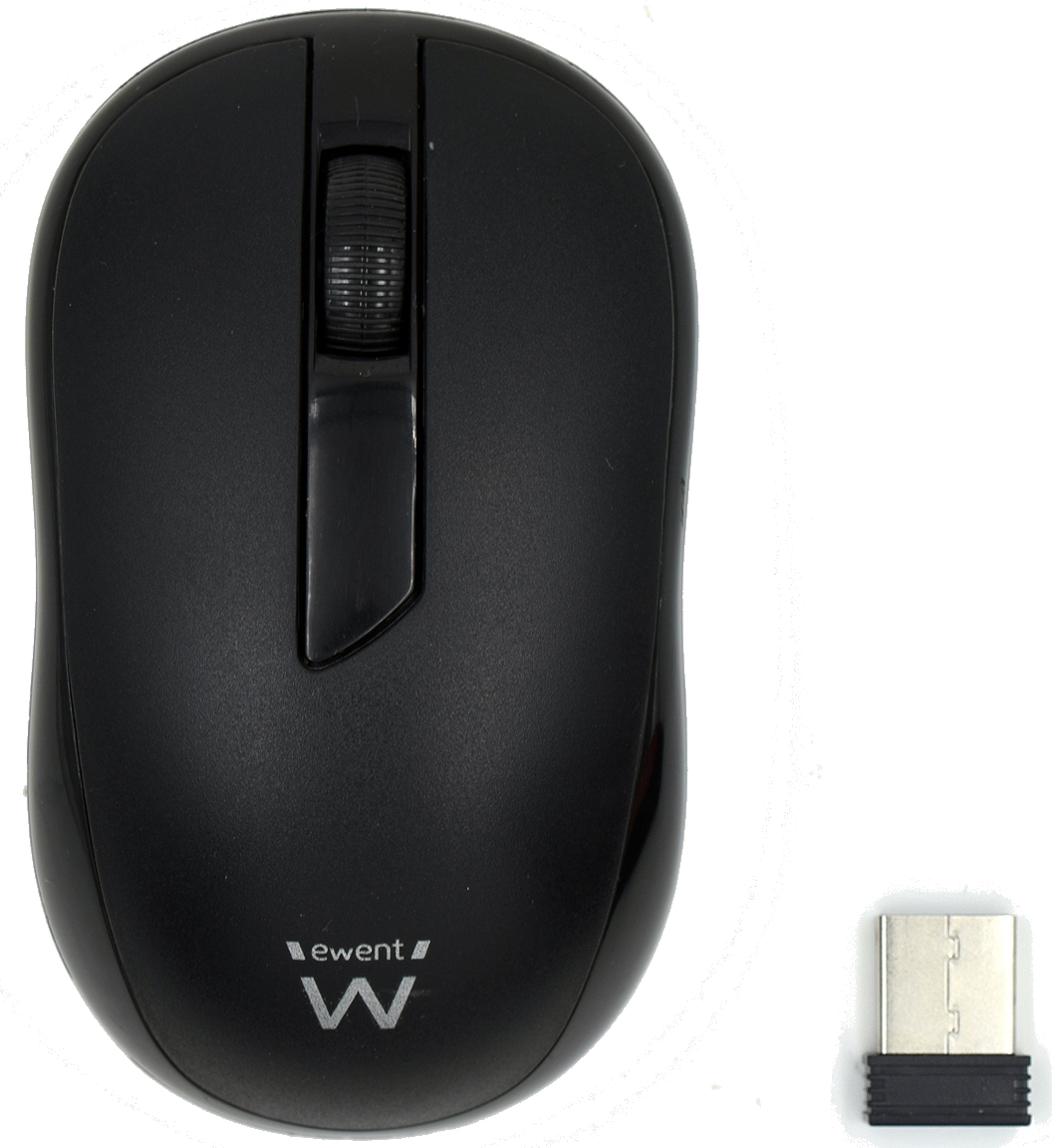 Ewent - Ratón Ewent EW3223 Wireless 1000DPI Negro