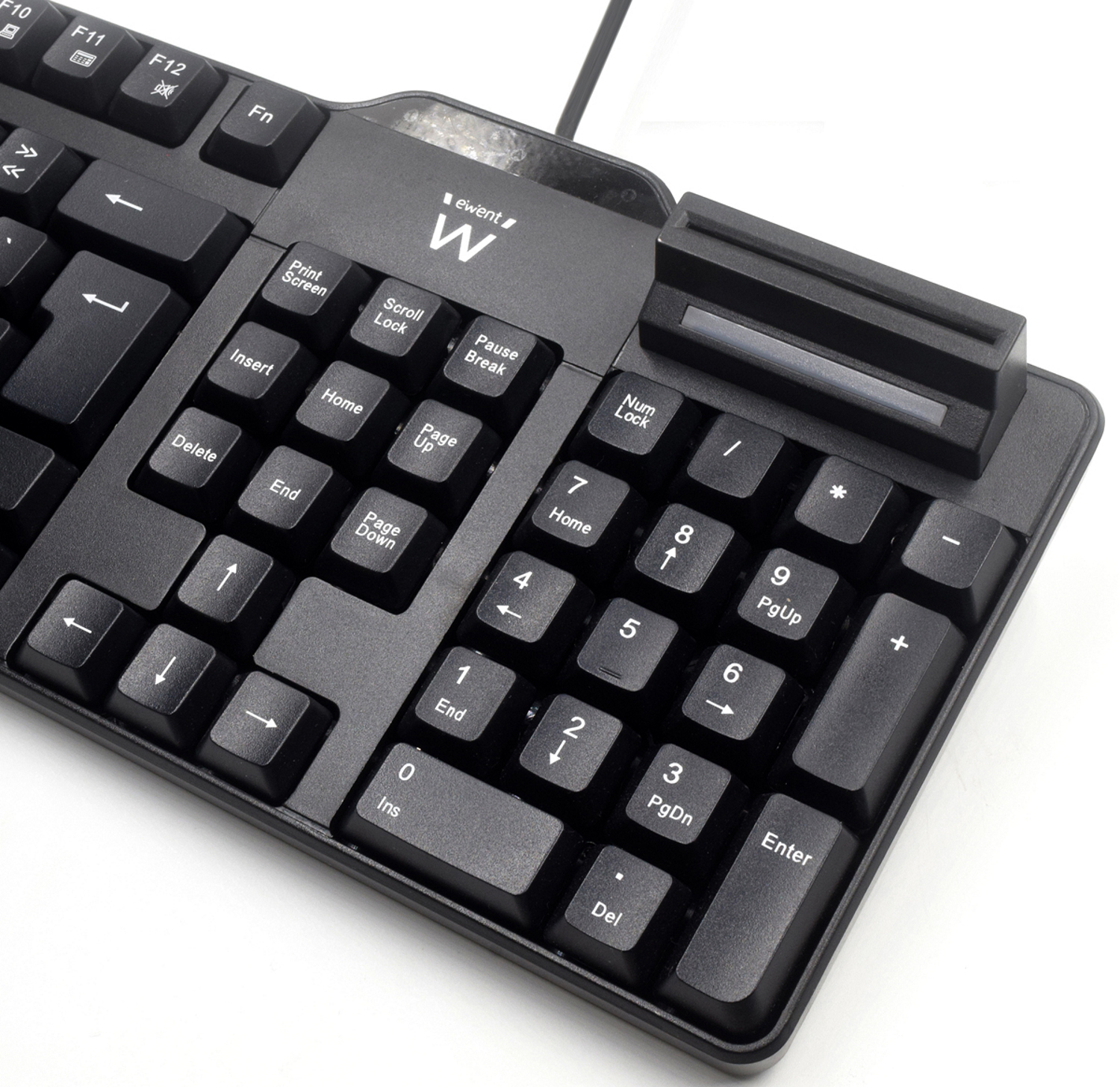 Ewent - Teclado Ewent EW3253 USB c/Lector de Tarjetas