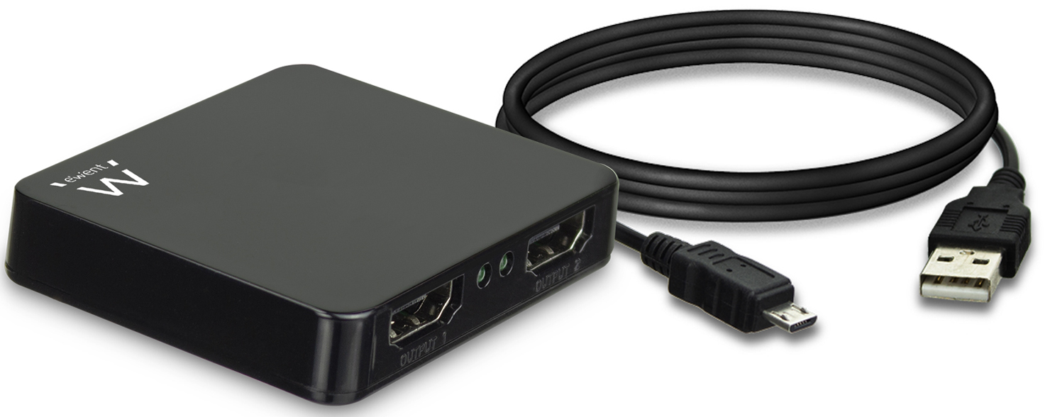 Ewent - Splitter HDMI Ewent 4K@30Hz 1 x 2