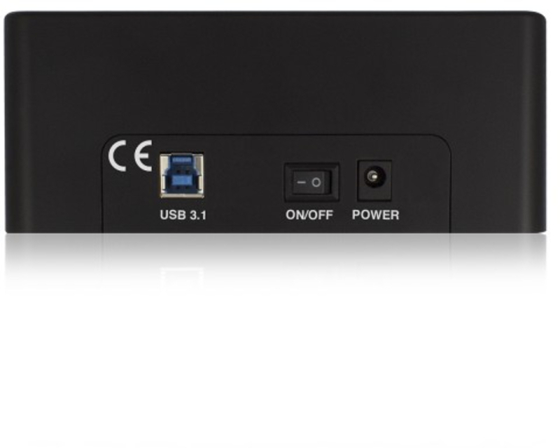 Ewent - Dock HDD Ewent para Dual SSD/HDD 3.5" y 2.5" SATA - USB3.1 Gen 1
