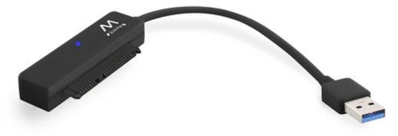 Adaptador Gigabit Ewent USB 3.2 Gen 1 Macho para SATA 2.5" Macho Negro