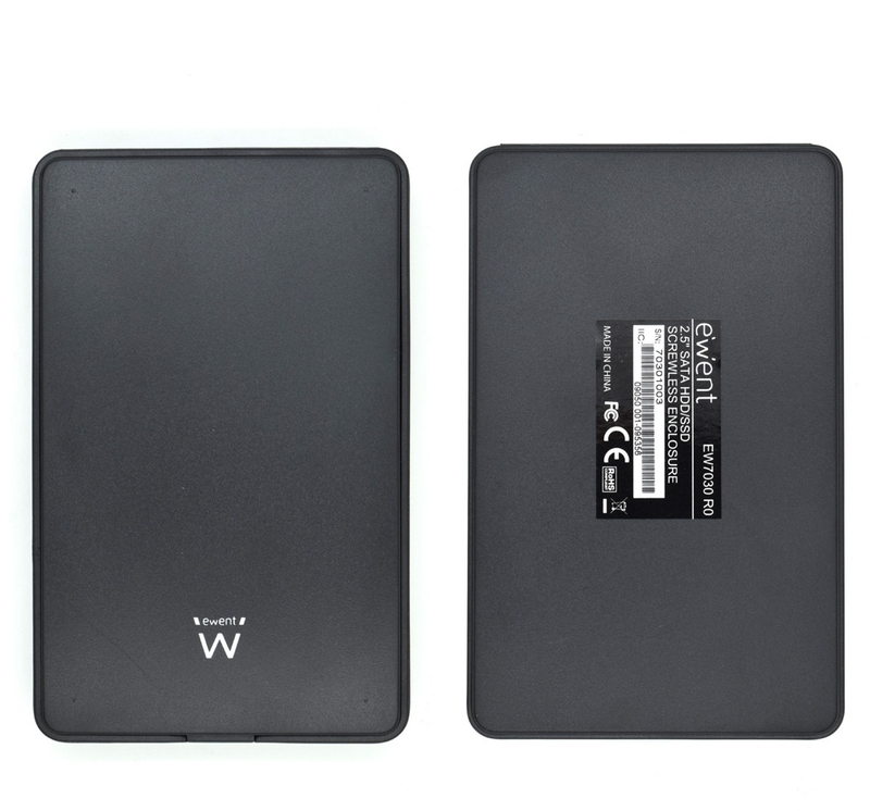 Ewent - Caja HDD/SSD Ewent 2.5" SATA - USB 2.0 Negro s/parafusos