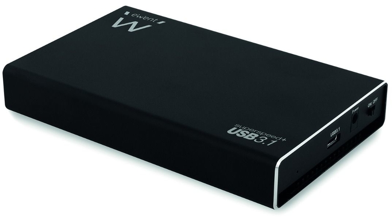 Ewent - Caja HDD/SSD Ewent 2.5" SATA - USB 3.1 Gen 2 Type C + Type A
