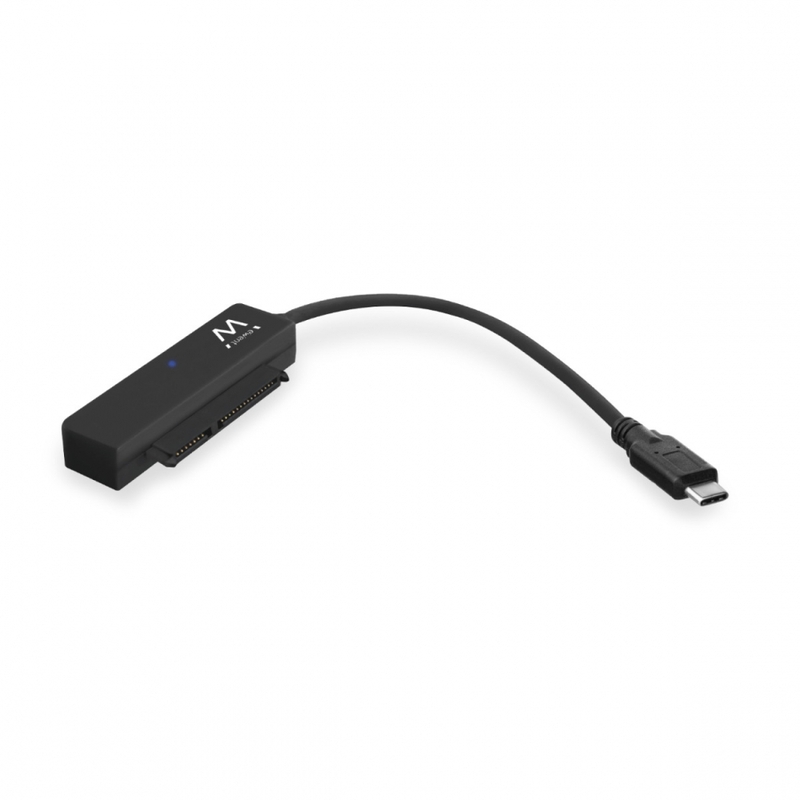 Adaptador Gigabit Ewent USB-C 3.1 Gen 1 Macho para SATA 2.5" Macho Negro