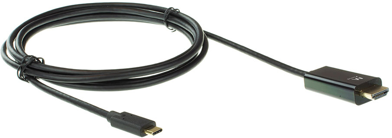 Ewent - Cable Conversor Ewent USB-C Macho para HDMI Macho 2 M Negro