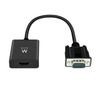 Cable Conversor Ewent VGA para HDMI c/Audio