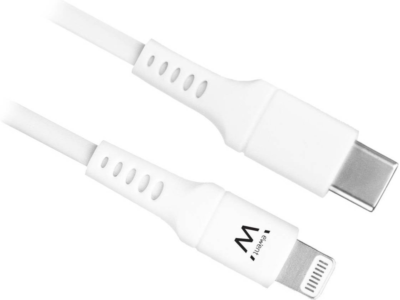 Cable USB 3.1 Gen 1 Ewent Tipo C para Lightning Macho/Macho 1 M Blanco