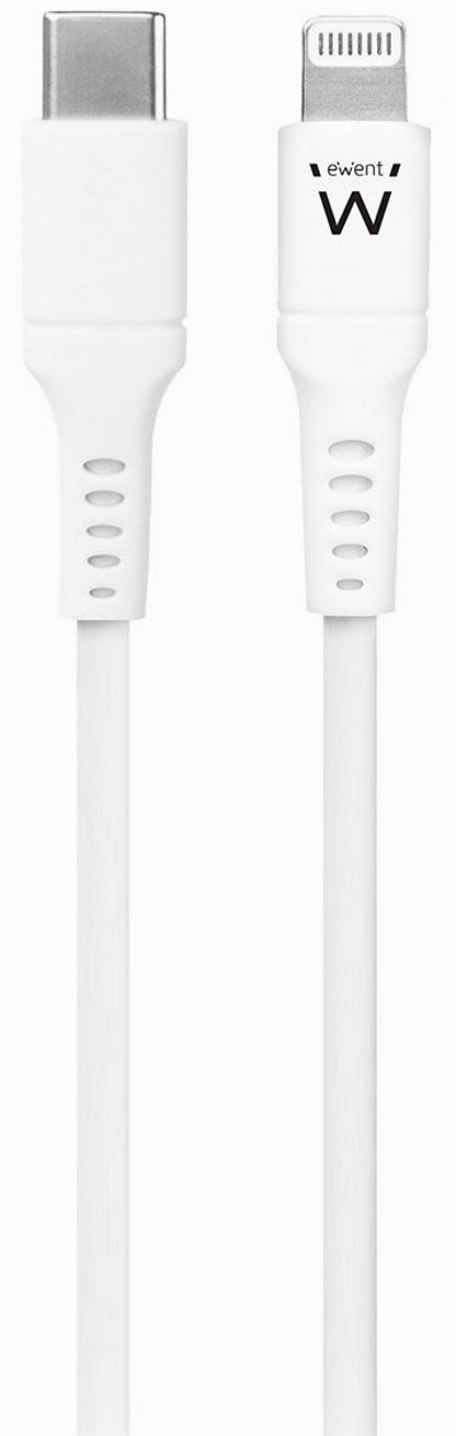 Cable Ewent USB/C para Lightning 2 M Blanco