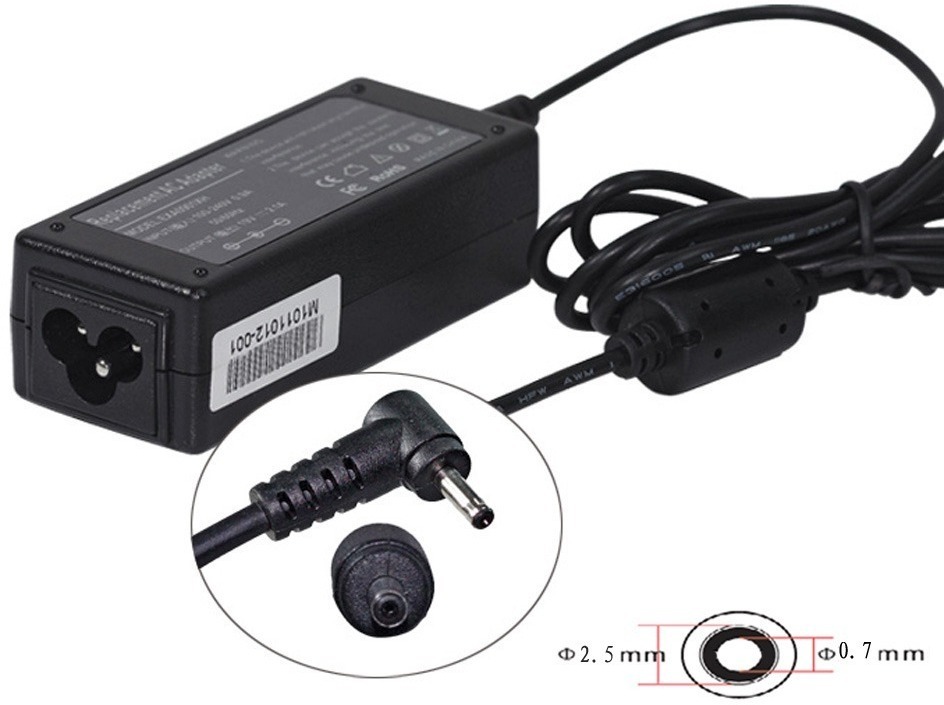 Asus - Transformador Asus EeePC SeaShell 40W 19v 2.1A