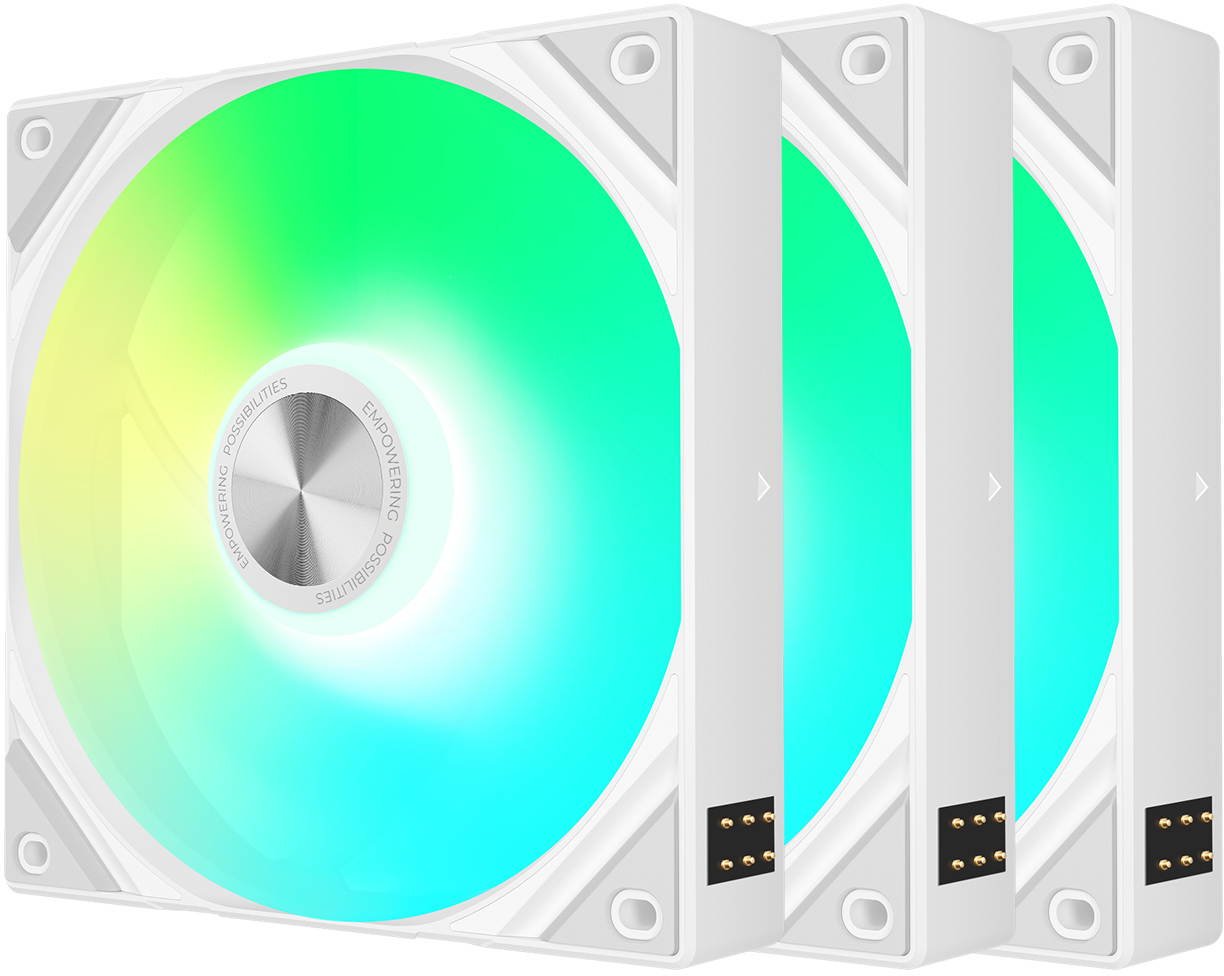 TRYX - Ventilador TRYX Rota SL ARGB Blanco 120mm (Pack 3)