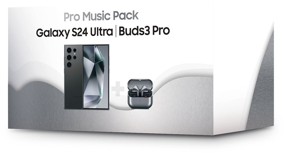 Samsung Pro Music Pack (S24U 256GB + Buds3 Pro)