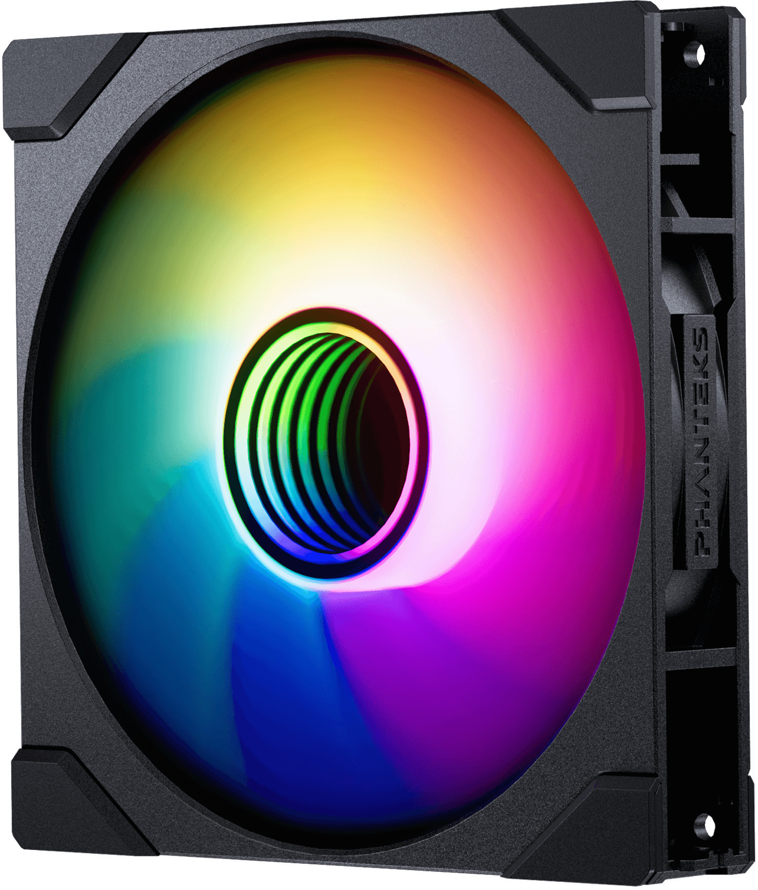 Ventilador Phanteks M25 Gen2 140mm PWM Reversed Airflow D-RGB Negro