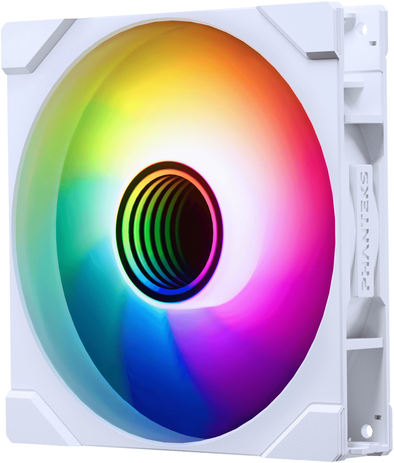 Ventilador Phanteks M25 Gen2 140mm PWM Reversed Airflow D-RGB Blanco