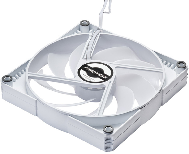 Phanteks - Ventilador Phanteks SK PWM D-RGBBlanco Pack 3 - 140mm