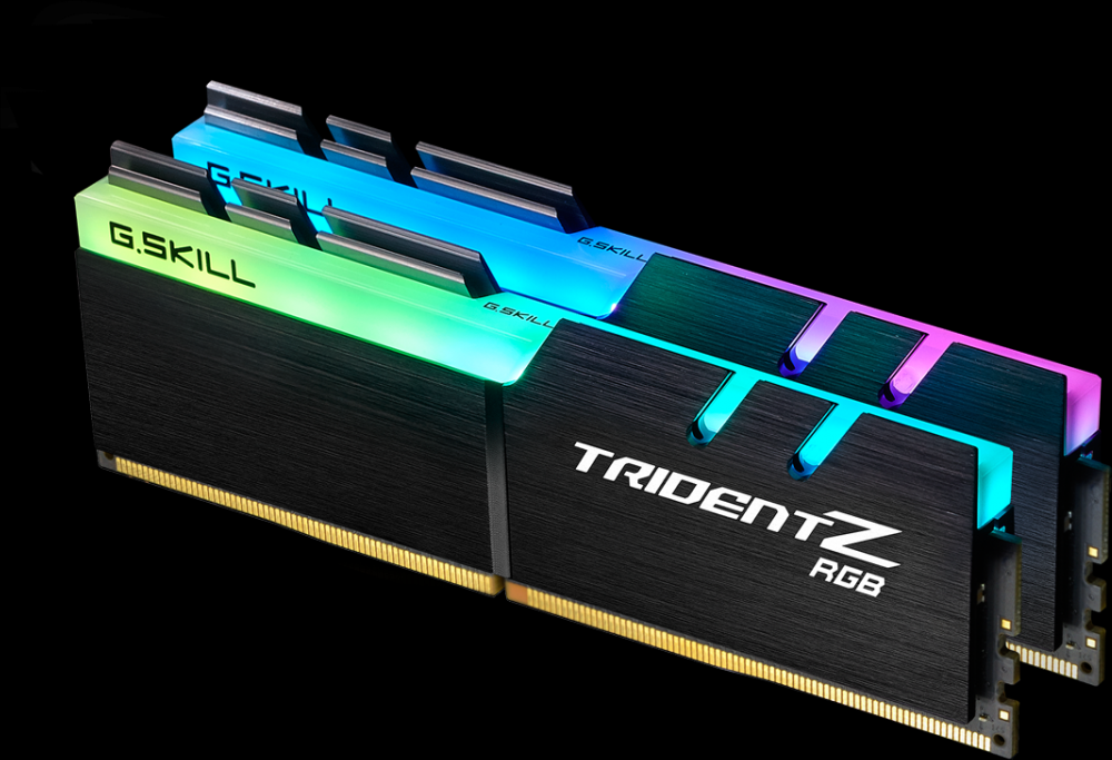 G.Skill - G.Skill Kit 16GB (2 X 8GB) DDR4 3200MHz Trident Z RGB CL14