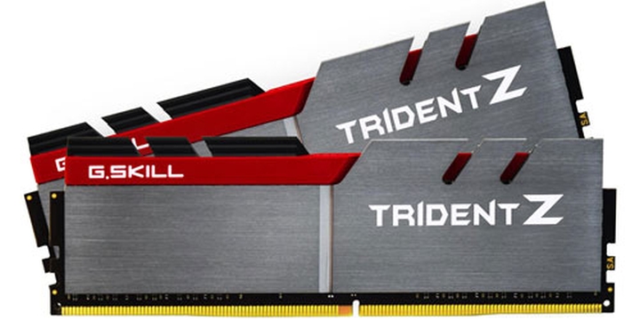 G.Skill - G.Skill Kit 16GB (2 X 8GB) DDR4 3200MHz Trident Z Red CL16