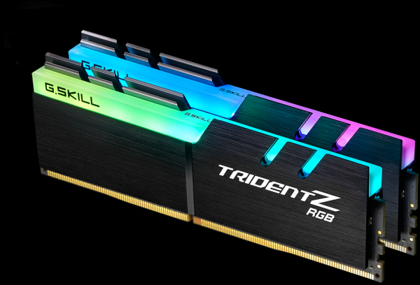 G.Skill - G.Skill Kit 32GB (2 x 16GB) DDR4 3200MHz Trident Z RGB (For AMD) CL16