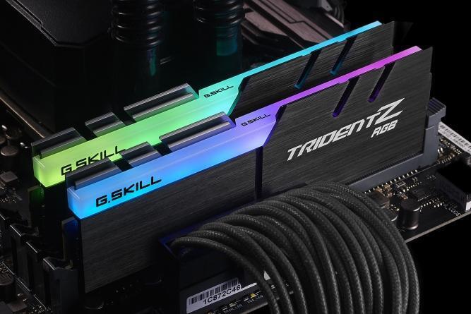 G.Skill - G.Skill Kit 32GB (2 x 16GB) DDR4 3200MHz Trident Z RGB (For AMD) CL16