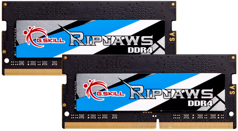 G.Skill SO-DIMM Kit 16GB (2 x 8GB) DDR4 3200MHz Ripjaws CL18