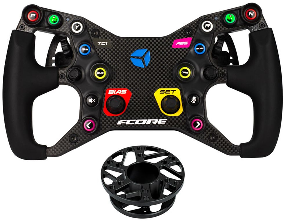 Volante Cube Controls F-CORE - 2 Paddles + HUB Incluido