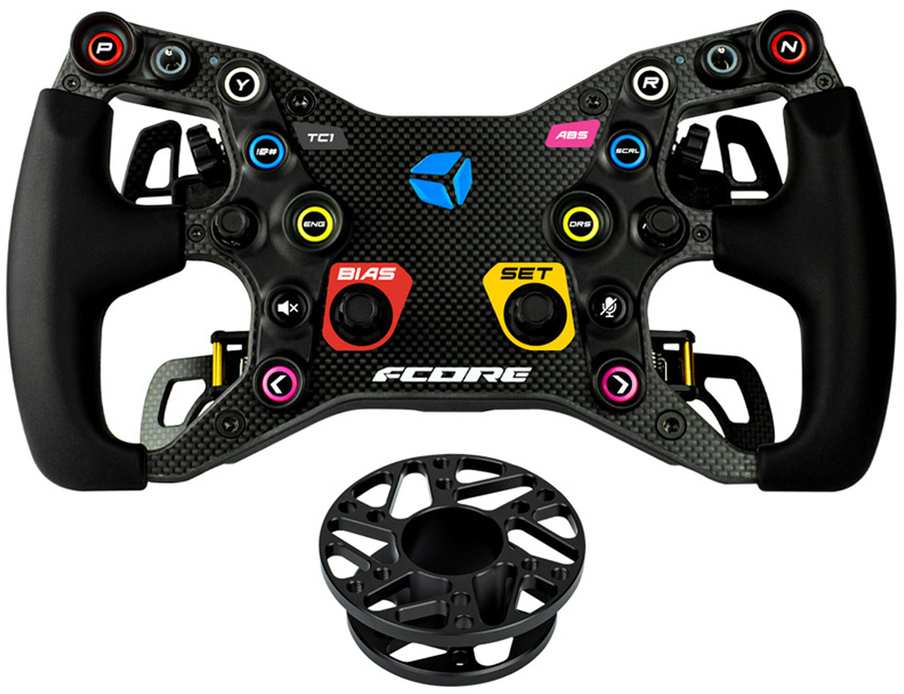 Volante Cube Controls F-CORE - 4 Paddles + HUB Incluido