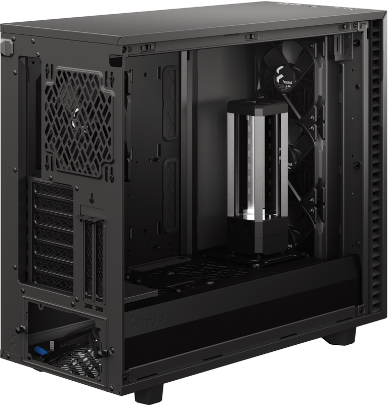 Fractal Design - Torre E-ATX Fractal Design Define 7 Gray Solid