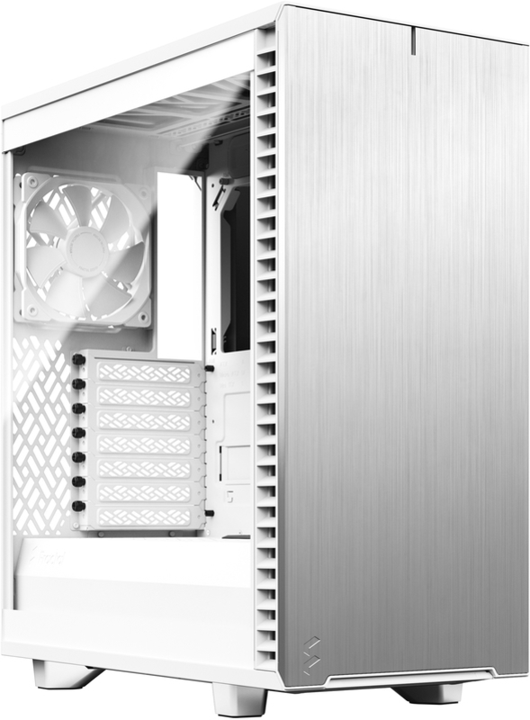 Fractal Design - Torre ATX Fractal Design Define 7 Compact Blanco Templado Clear Tint