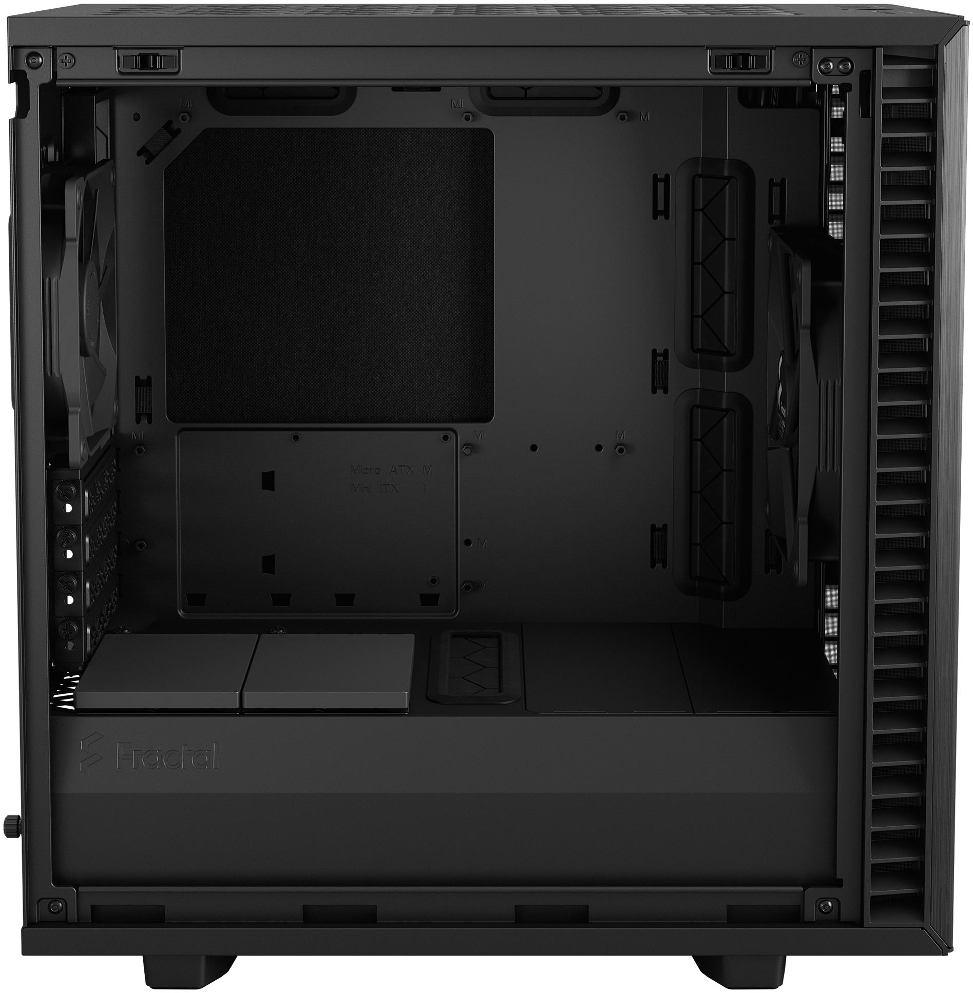 Fractal Design - Torre Micro-ATX Fractal Design Define 7 Mini Black Solid