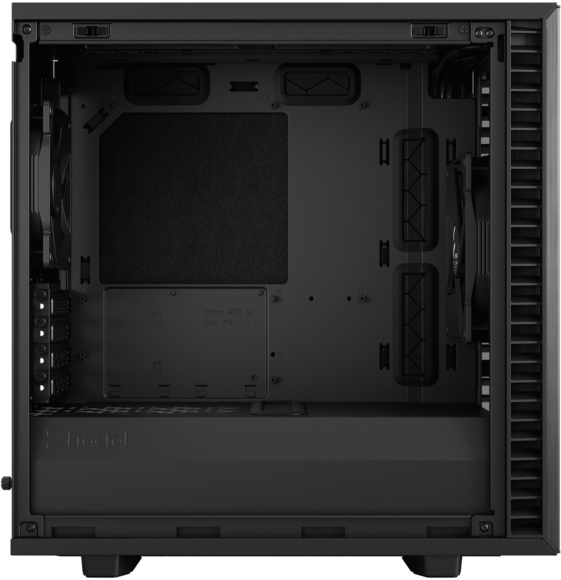 Fractal Design - Torre Micro-ATX Fractal Design Define 7 Mini Black TG Light Tint