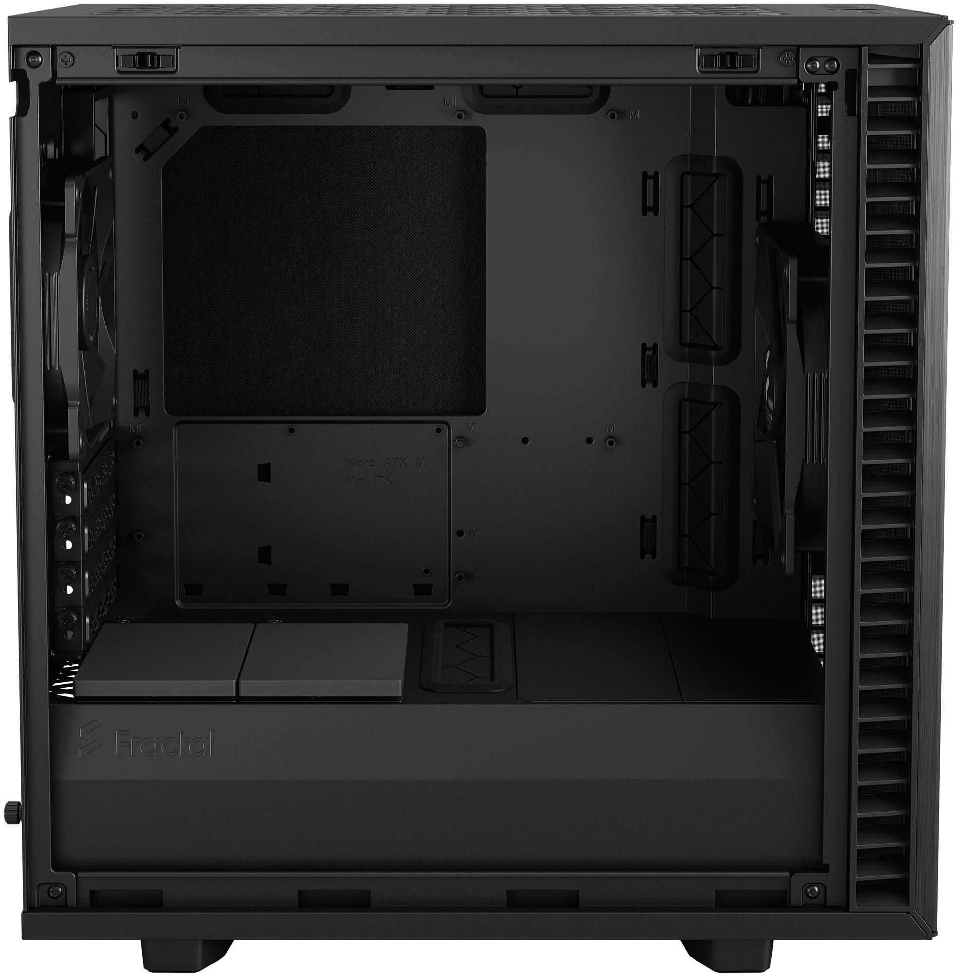 Fractal Design - Torre Micro-ATX Fractal Design Define 7 Mini Black TG Light Tint