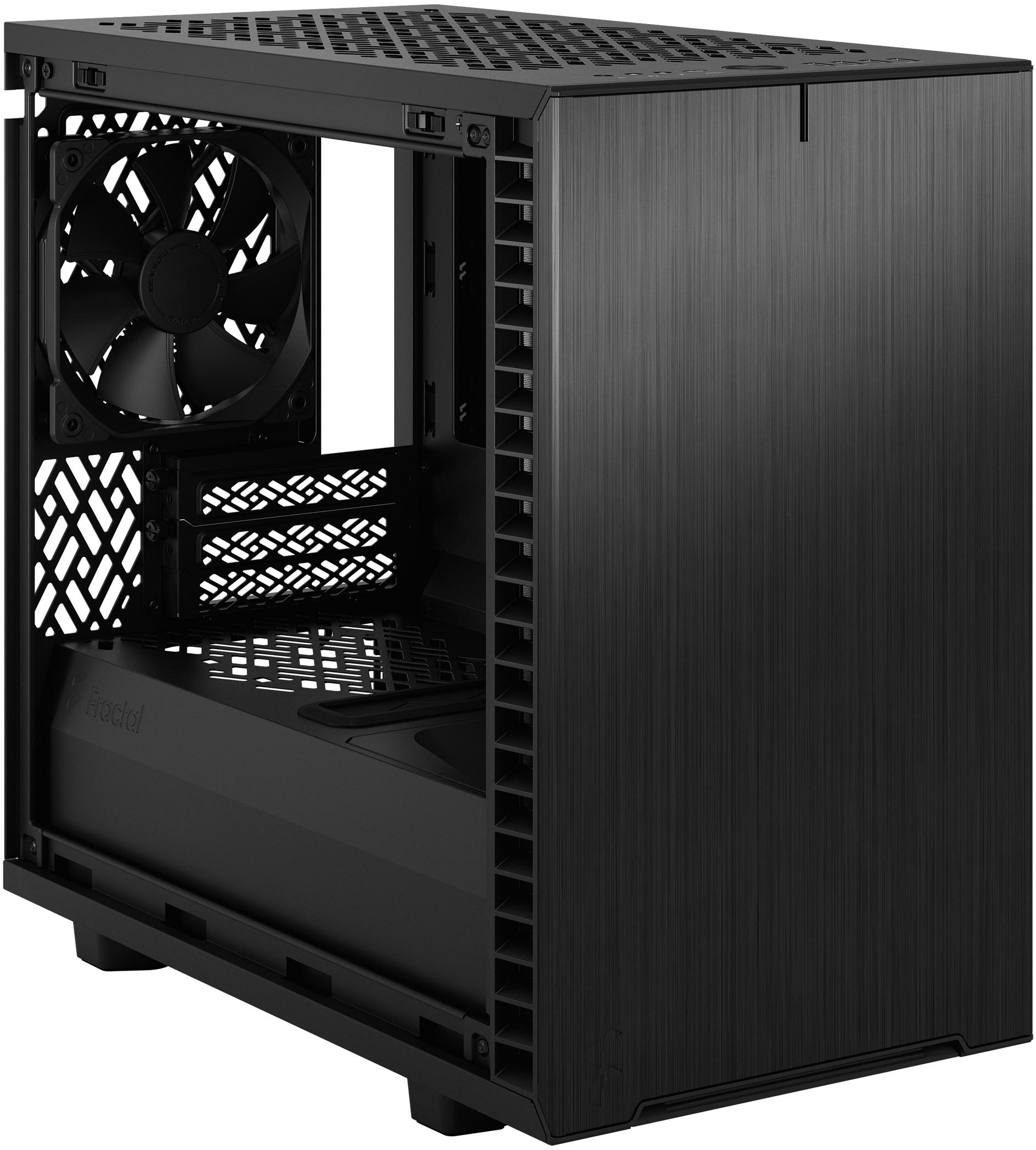 Fractal Design - Torre Mini-ITX Fractal Design Define 7 Nano Black Solid