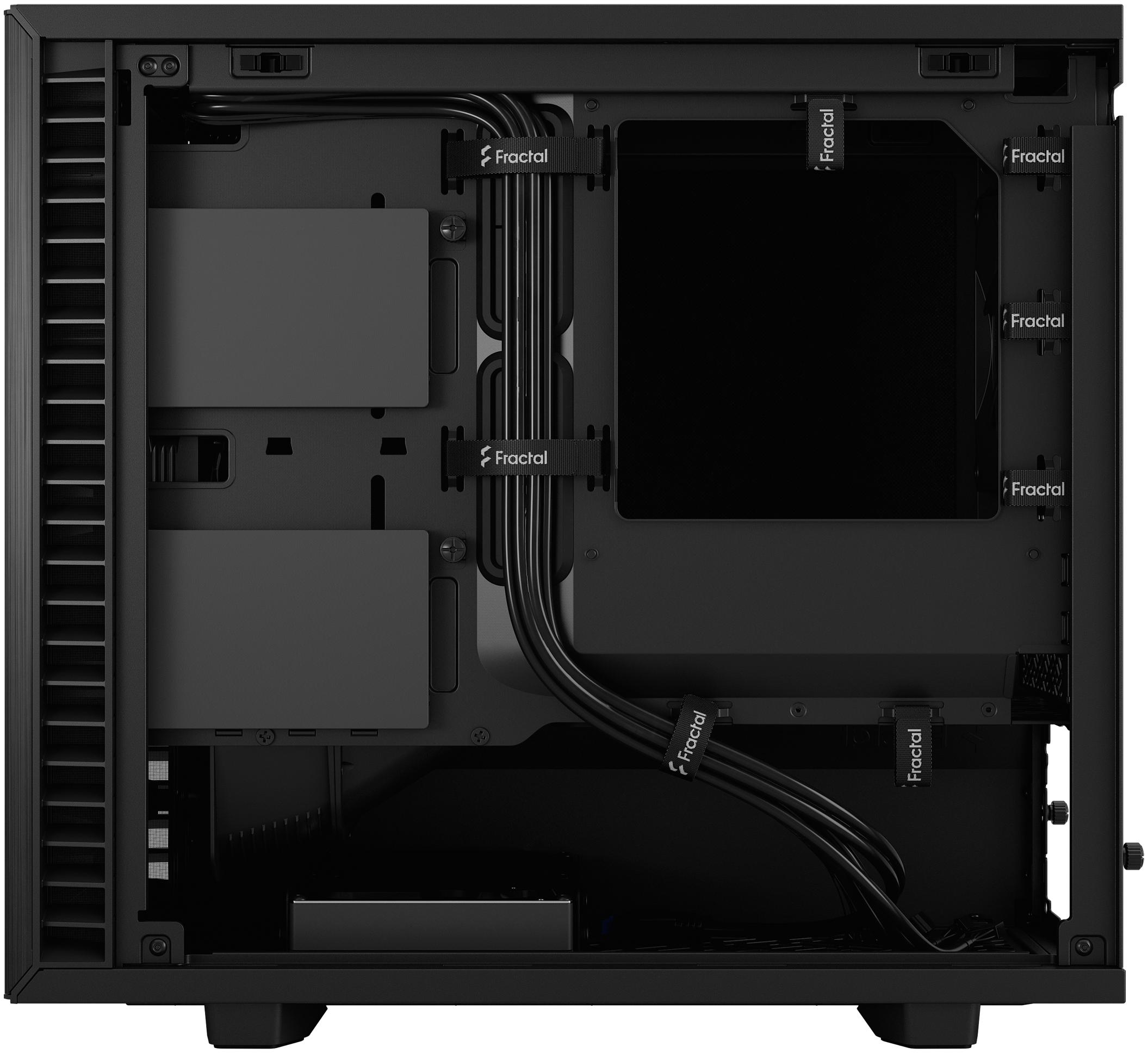 Fractal Design - Torre Mini-ITX Fractal Design Define 7 Nano Black Solid