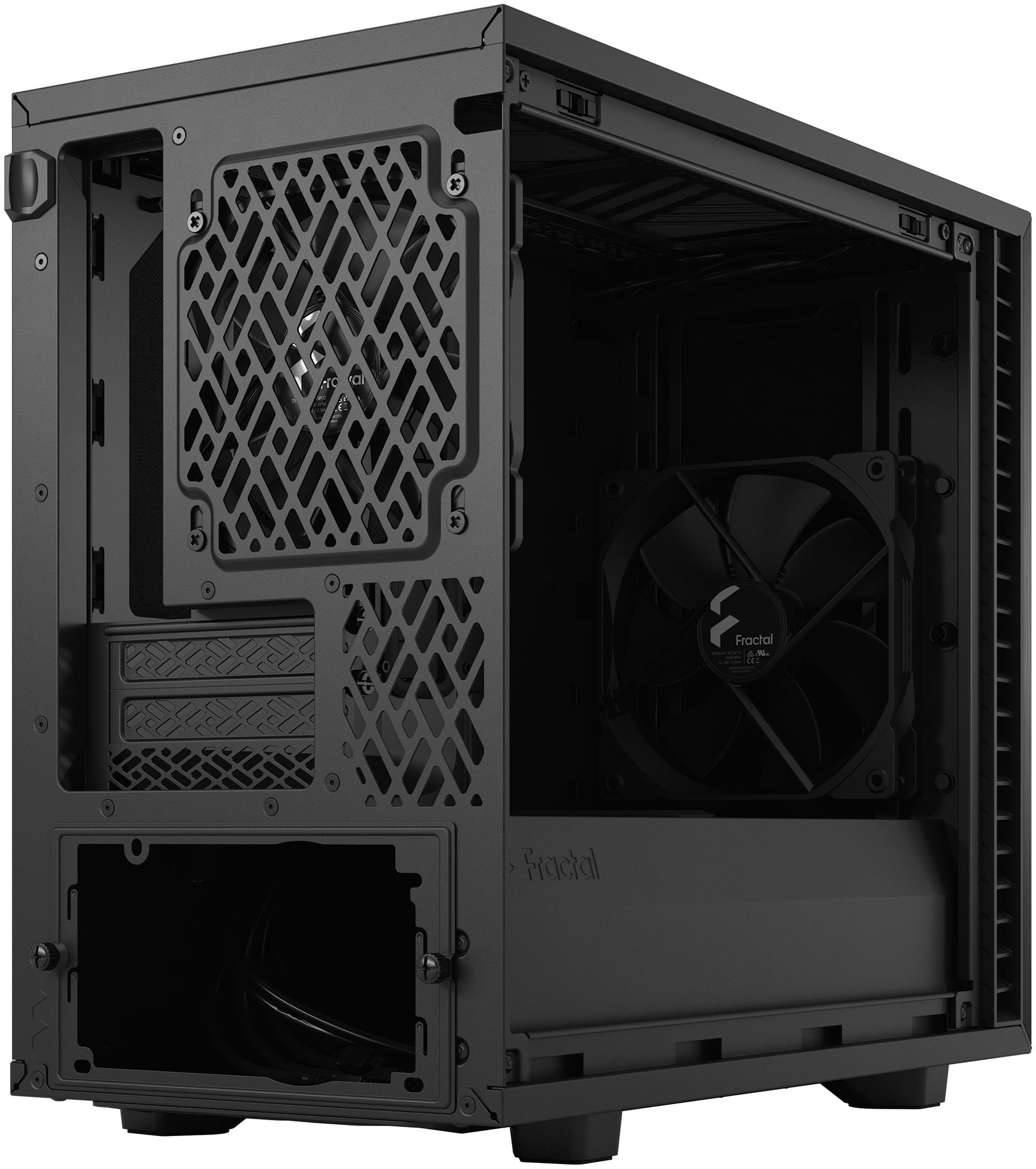 Fractal Design - Torre Mini-ITX Fractal Design Define 7 Nano Black TG Light Tint