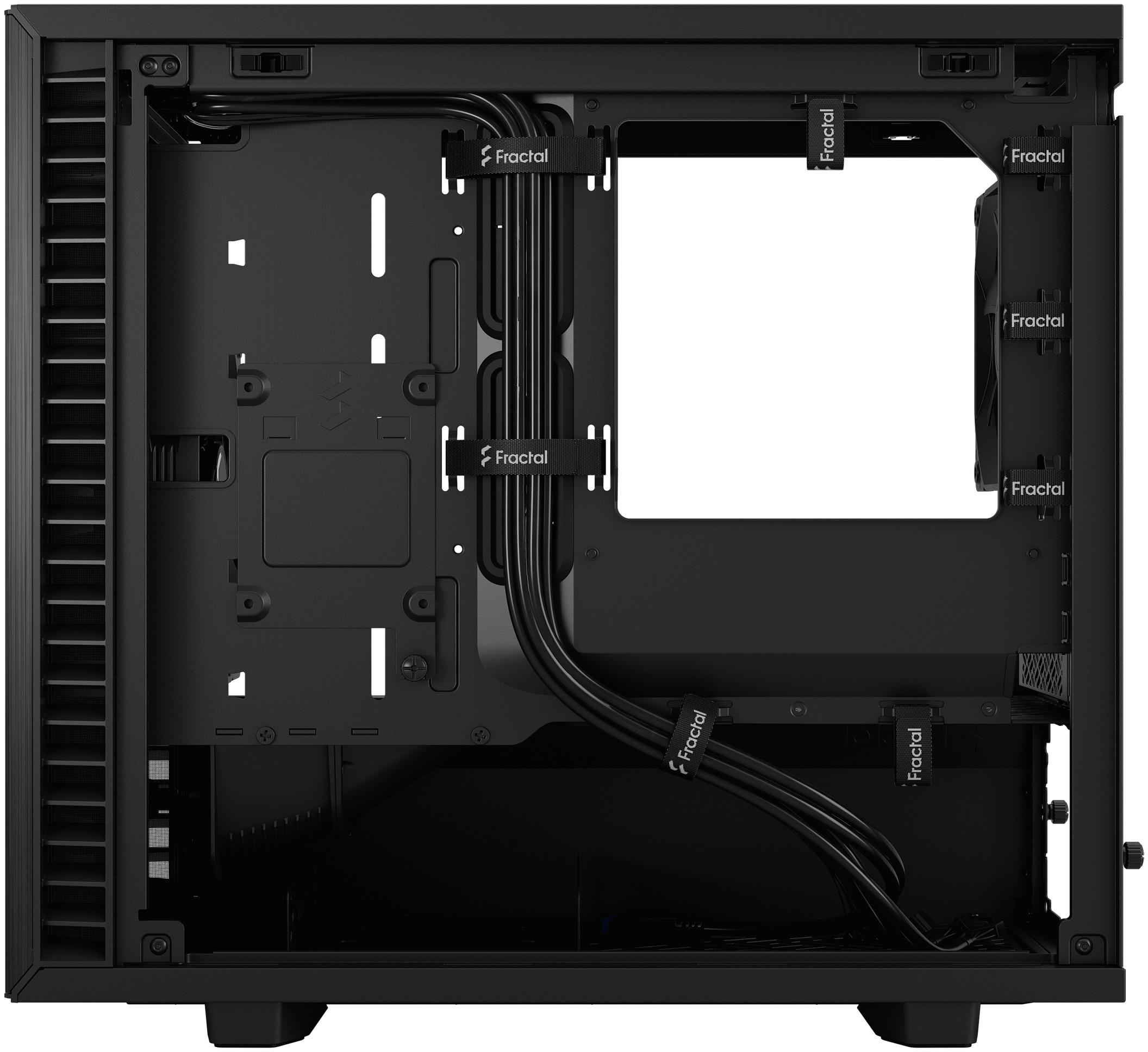 Fractal Design - Torre Mini-ITX Fractal Design Define 7 Nano Black TG Light Tint