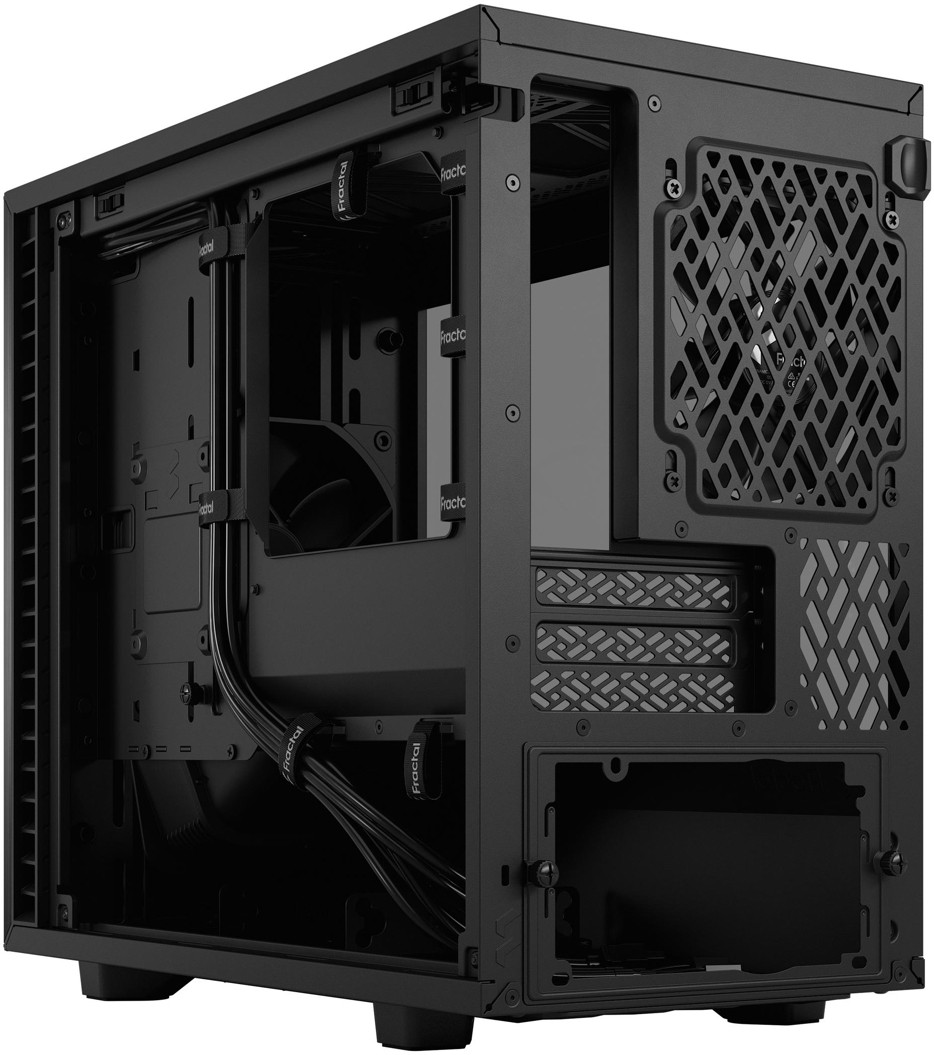 Fractal Design - Torre Mini-ITX Fractal Design Define 7 Nano Black TG Light Tint