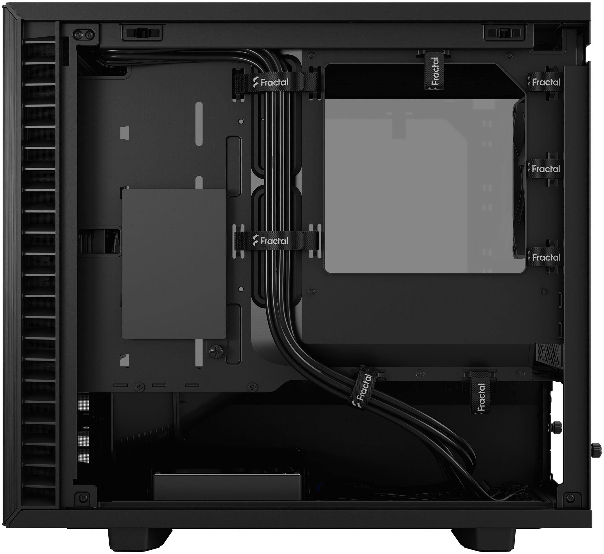 Fractal Design - Torre Mini-ITX Fractal Design Define 7 Nano Black TG Light Tint