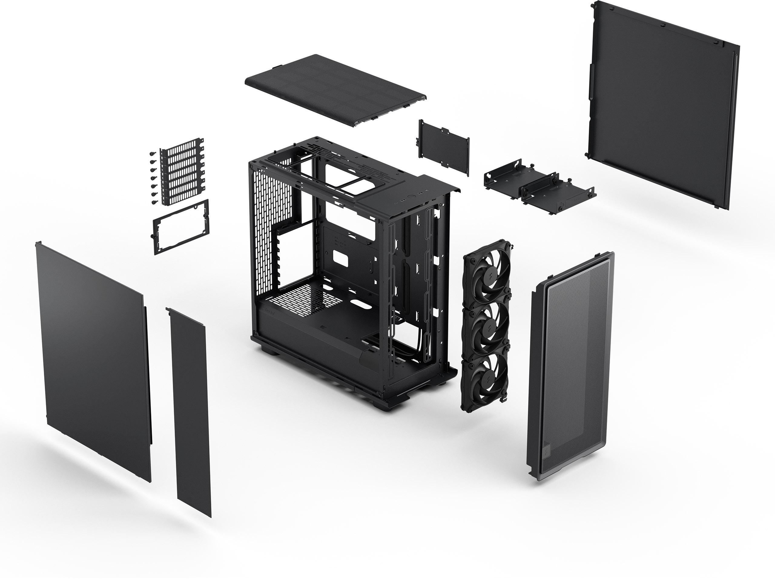 Fractal Design - Torre ATX Fractal Design Epoch Black Solid