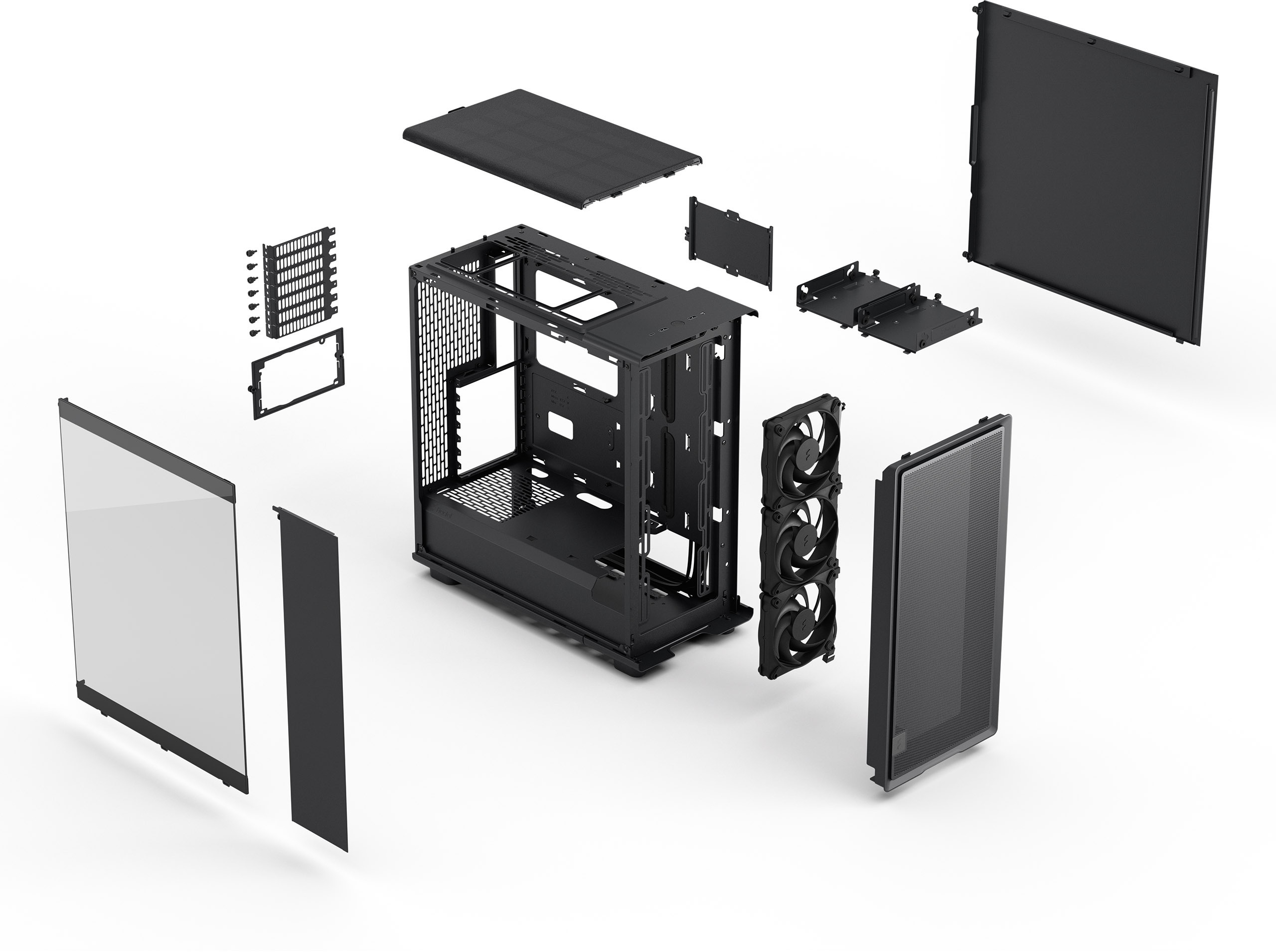 Fractal Design - Torre ATX Fractal Design Epoch Black Tempered Glass Light Tint