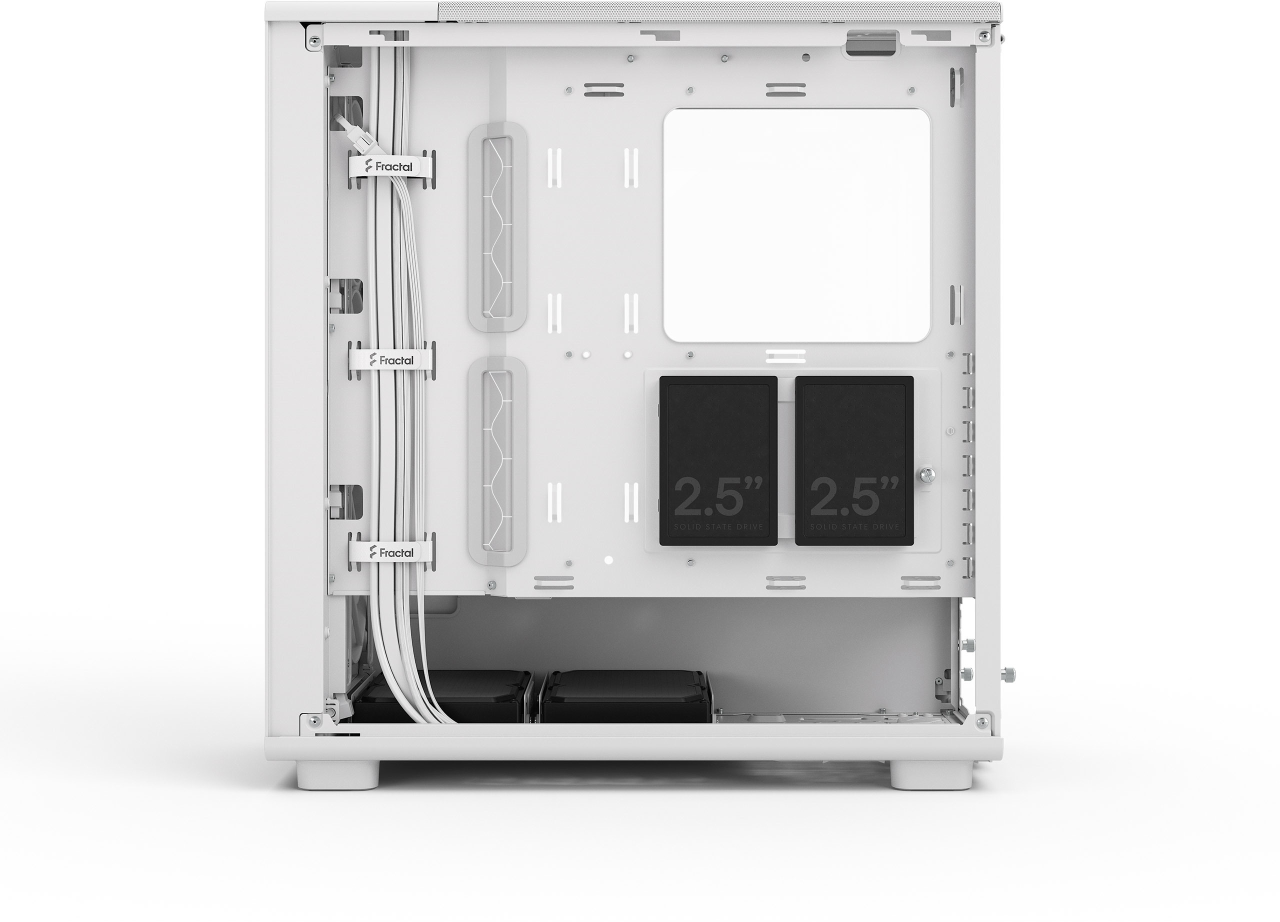 Fractal Design - Caixa ATX Fractal Design Epoch White Tempered Glass Light Tint
